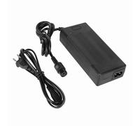 Chargeurs 42v 2a Pour Scooter éLectrique, Adaptateur à 3 Broches En Ligne Pour Batterie Au Lithium 36v