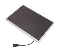 Chargeurs de panneaux solaires portables, panneau solaire 20 W 12 V avec USB étanche, chargeur de téléphone portable pour alimenter les lumières, 174 x 254 x 30 mm