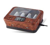 Chargeurs de Piles Universel AA/LR6, AAA/LR3, C/LR14, D/LR20, 9V, NiCd et NiMh + ALCALINES - Ecran LCD (B093Q32DSV)