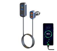 Chargeurs de téléphone portable pour voiture, protection universelle contre les surcharges, adaptateur USB prise et bloc de charge | Pour tablette portable, SUV, RV, camion, berline, voiture, voyage