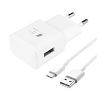 Chargeurs Rapides USB C pour Samsung Galaxy S24 S23 S22 S21 S20 A14 A13 A15 A12 4G 5G S10 S9 S8 A04S A05S A33 A23 A32 A21S A53 Fast Charge avec 2M Type C Câble Rechange et Adaptatifs