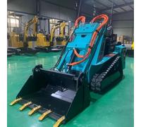 Chargeuse compacte pour engins de construction hydrauliques | Machine polyvalente pour le nivellement, le chargement, la préparation du site, l'aménagement paysager