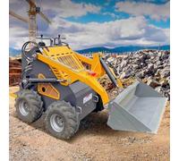Chargeuse compacte pour nivellement, chargement et travaux agricoles | Machine hydraulique pour travaux agricoles, aménagement paysager, construction, manutention et préparation de chantiers