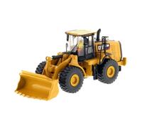 Chargeuse sur Pneus - CATERPILLAR - CAT 966M - Conducteur inclus - Boîte métal - Échelle 1/87