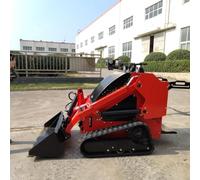 Chargeuse utilitaire hydraulique compacte pour travaux agricoles | Équipement polyvalent pour la manutention de matériel agricole, le nivellement, le chargement, l'aménagement paysager et