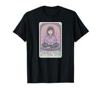 Chargez Mes Cristaux avec Une sorcière Sarcastique Pure malgré Le Tarot T-Shirt