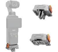 Charging Adapter for DJI Osmo Pocket 3, Type C Aluminum Alloy Charging Station Compatible with Arca-Swiss Standard, Quick Release Mount with 1/4"" Screw Hole,