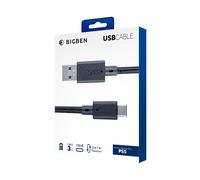 Nacon Câble USB de charge et transfert 3 m USB-A/USB-C pour PS5 Noir