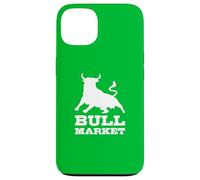 Charging Bull, Un passionné de Finance de marché haussier Coque pour iPhone 13