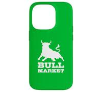 Charging Bull, Un passionné de Finance de marché haussier Coque pour iPhone 14 Pro