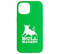 Charging Bull, Un passionné de Finance de marché haussier Coque pour iPhone 15