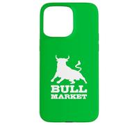 Charging Bull, Un passionné de Finance de marché haussier Coque pour iPhone 15 Pro Max