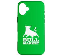 Charging Bull, Un passionné de Finance de marché haussier Coque pour iPhone 16 Plus
