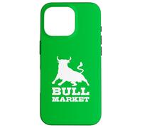 Charging Bull, Un passionné de Finance de marché haussier Coque pour iPhone 16 Pro