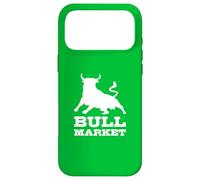 Charging Bull, Un passionné de Finance de marché haussier Coque pour iPhone 17 Pro Max