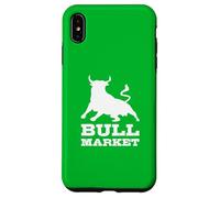 Charging Bull, Un passionné de Finance de marché haussier Coque pour iPhone XS Max