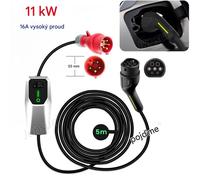 Charging cable 6-16A EVSE EU EV Cordon de charge Type2 chargeur portable Box 11KW ev chargeur 5m