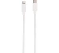 Charging Cable, Lightning vers USB Type-C™ Câble de données et de charge, blanc 0,15 m (62757)