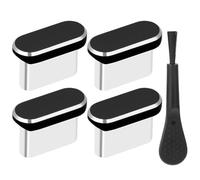 Charging Port Cover - Phone Dust Plug, Type-C Anti Loss, Multifunctional Cell Protector, 5-in-1 Mobile Port Cover, Smartphone Connector Guard, Universal Cable Dust Stopper, Portable Device Plug