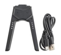 ChargingGripforNintendoSwitchJoy-Con, USB-CPlayandChargeDockwith3,5 mmAudioJack,Indicateur LED, Poignée de jeu ergonomique, StandforExtendedGamingSessions, Noir