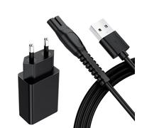 Charguer 5V Compatible avec Phillips One Blade 360 Rasoir QP2724 QP2734 QP2824 QP2834 MG5910 QP4631 pour Philipp Tondeuse Electrique Remplacement Adaptateur Secteur Cable Alimentation