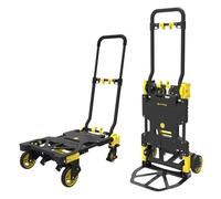 Chariot 2-en-1 Diable et Chariot Pliable - Demenagement Max. 70KG - Pliant Max. 137KG - Chariot de Transport Pliable Hytama Fold Max