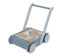 Chariot à blocs BLEU Little Dutch