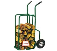 Chariot à bûche 250kg avec roues gonflées