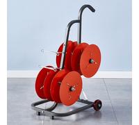Chariot À Câbles Multi-essieux Avec Roulettes，distributeur Bobines De Fil Électrique Professionnel，dérouleur Câble Robuste，enrouleur De Bobines De Câble，pour Applications Électriques Et Industrielle