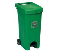 Chariot À Déchets Marque Stefanplast Modèle 25601, Vert
