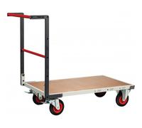 Chariot dossier fixe 1000x600 mm plateau médium roues CC 400 kg - FIMM - 804722230