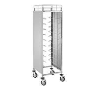 Chariot à Etagères Inox 10 x GN 1/1 Barstcher