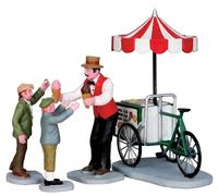 Chariot À Glace, Ensemble De 4 - LEMAX COD. 32139