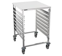 Chariot à glissières 7 x GN 2/1