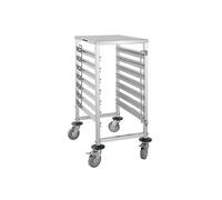 Chariot à Glissières GN 7 Niveaux - - Acier inoxydable