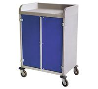 Chariot à linge propre avec portes - 2 ou 3 niveaux - 2 niveaux
