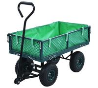 Chariot à Main de Jardin 350 kg Remorque Brouette Extérieur Transport vidaXL