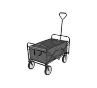vidaXL Chariot Ã main pliable Acier Gris