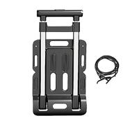 Chariot à Main Pliable avec Plate-Forme roulante de 43 x 23 cm, Ajustement Polyvalent pour Les espaces étroits, Hauteur réglable, en de PP avec facilité, Plate-Forme Ronde