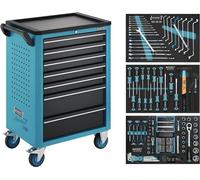 Chariot à outils 176N-7/193 L500xP780xH1018mm 480 kg 7 tiroirs 193 pièces