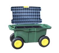 Chariot à outils de jardin et siège, Aidapt GH680, Utiliser comme siège pour désherber ou se reposer