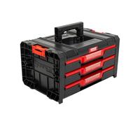 Chariot à outils modulaire XL, ensemble de mallette d'atelier, ensemble de chariot d'atelier de la série Q-Brick avec de nombreux accessoires ! Le tout-en-un mobile, usage privé et commercial (boîte à