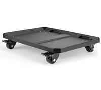 Chariot à outils robuste compatible avec les boîtes à outils ToughBuilt StackTech, base roulante en acier au carbone avec 4 roues de verrouillage, plate-forme de rangement mobile pour outils pour