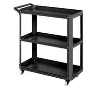 Chariot à outils roulant - Support mobile en métal pour garage, maison et atelier