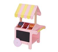 Chariot à pâtisseries en Bois Accessoires de Jeu pour poupées de 40 cm Le Monde d'Olivia TD-12879A