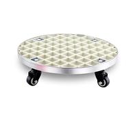 Chariot à Plantes Robuste avec roulettes pivotantes - Support à Plantes Roulant pour Pots d'intérieur, capacité de Charge de 120 kg, Chariot Polyvalent avec Plateau à Soucoupe pour Une Mobil