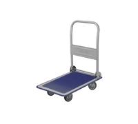 Wonday Chariot Pliable Gris Bleu capacité 250 kg - Dimensions déplié L72 x H85 x P47 cm