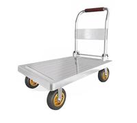 Chariot à plateforme pliable robuste - Chariot à plateau avec roues pour un transport sans effort - Parfait pour les déménagements dans les garages et les entrepôts (109,2 x 66 cm)