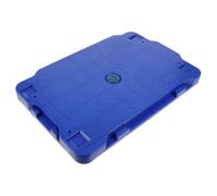 Chariot à plateforme robuste - Chariot portable pivotant à 4 roues - Capacité de 80 kg en nylon durable et plastique pour un transport facile des marchandises et articles ménagers