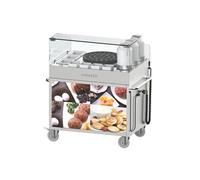 Chariot à poffertjes - - casselin - gris